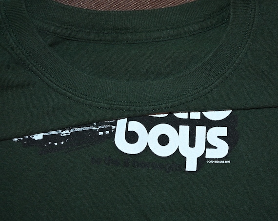 ミュージシャン 04's BEASTIE BOYS T-shirt 2000's the BEASTIE BOYS Vintage Concert '04 Tour Original