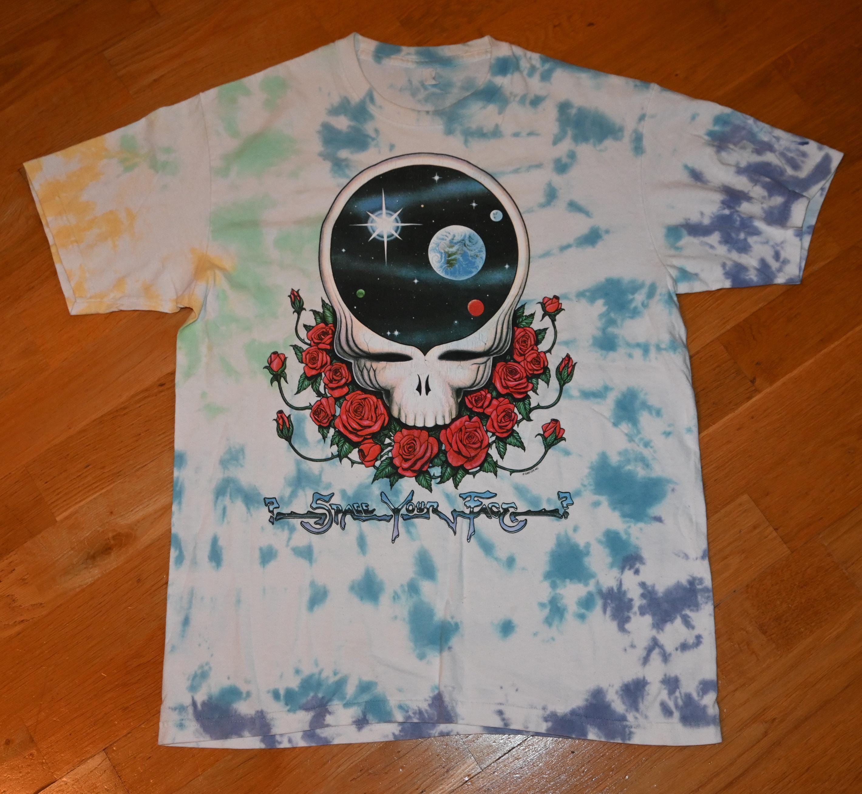 GRATEFUL DEAD SPIRAL TRIPPY BEARS TIE DYE T SHIRT S M L XL 2X Garcia,Wier,Lesh E - Foto 9