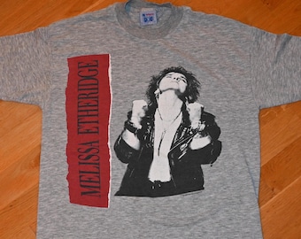 Vintage 90's Indigo Girls Summer Tour T Shirt Size L (W 23 X L