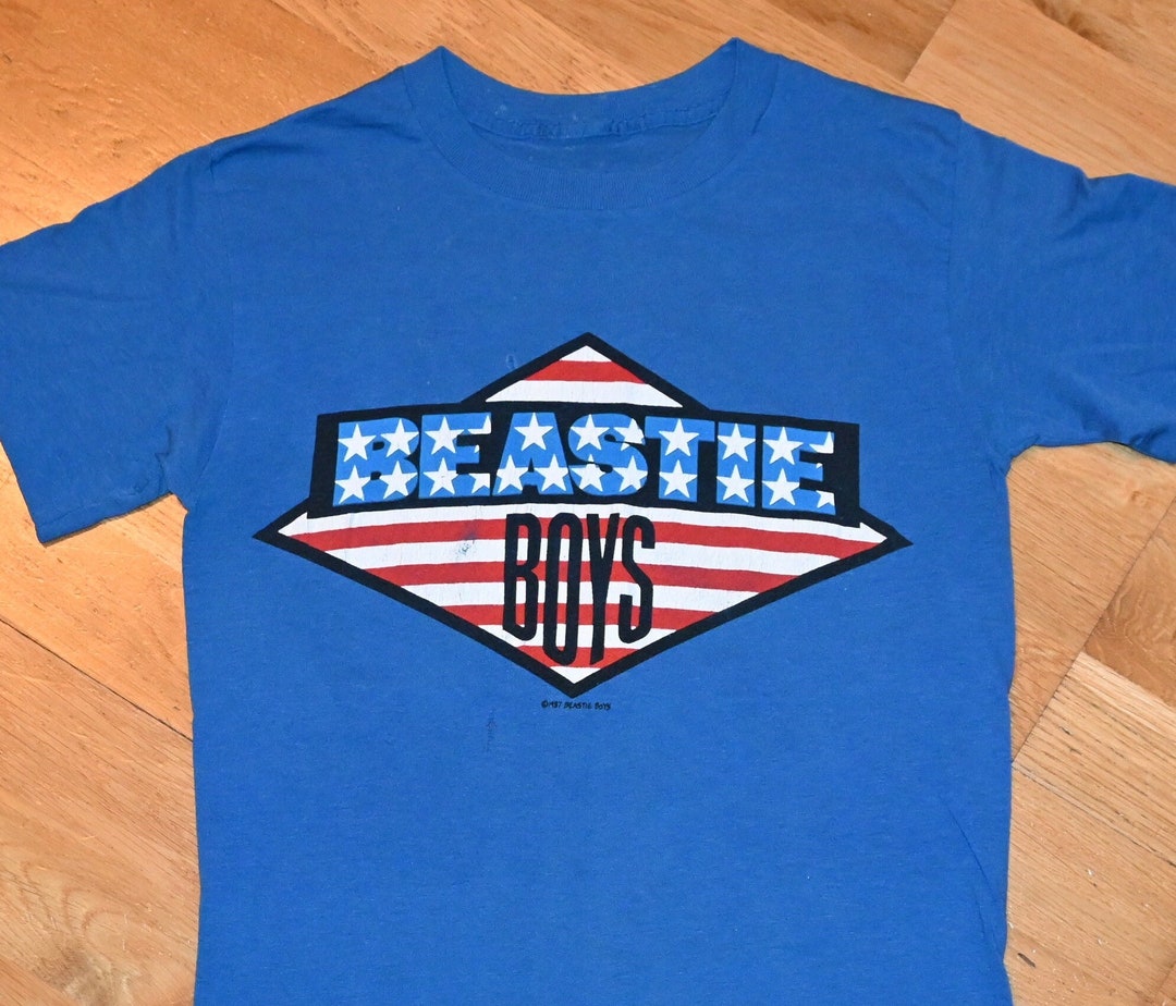 1987 BEASTIE BOYS Vintage Rare! Concert Tour Band Tee