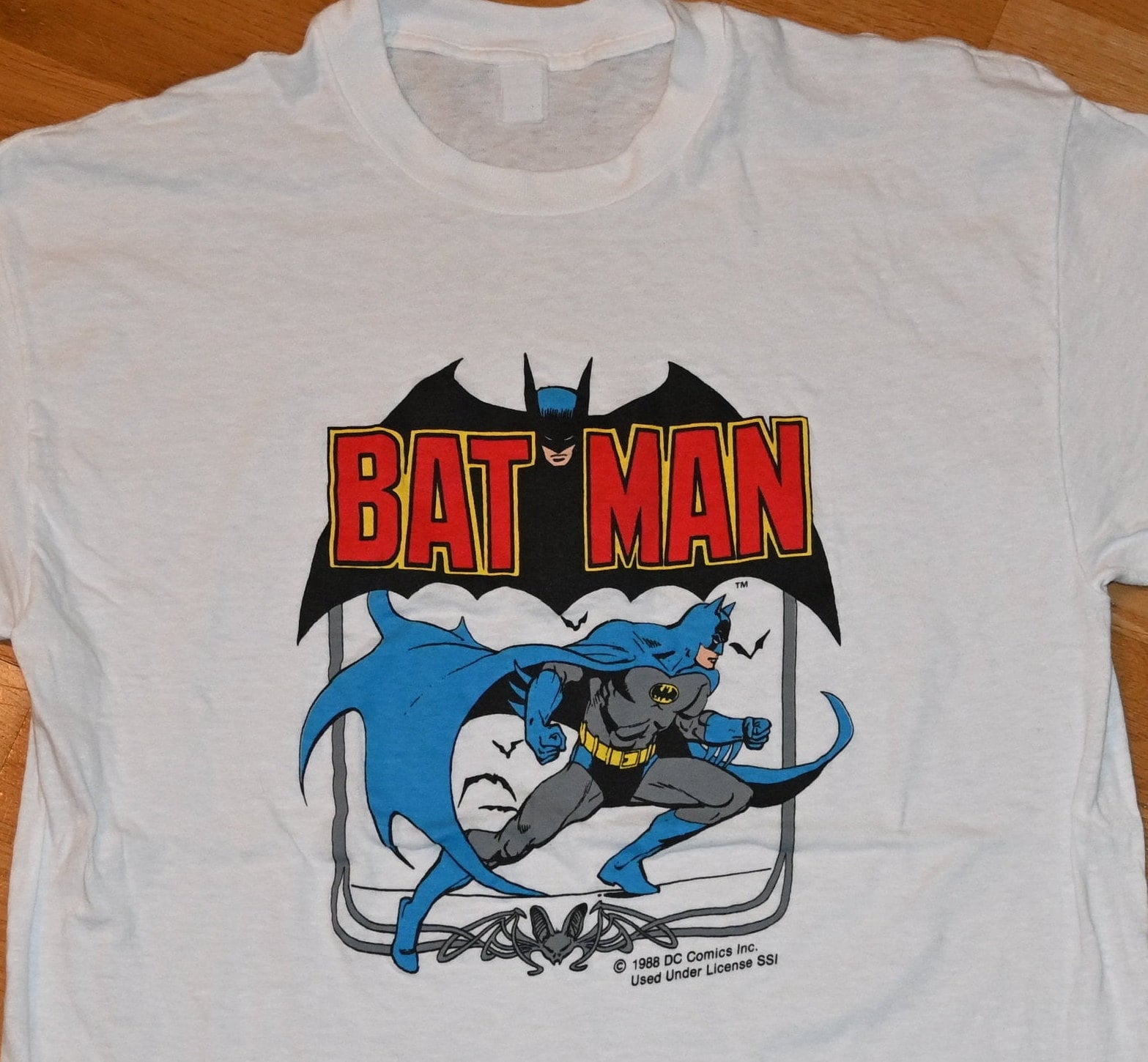 【激レア】1988年 DC Comics BATMAN Tシャツ USA製 VINTAGE DC COMICS BATMAN TEE SHIRT 1988 SIZE MEDIUM MADE IN