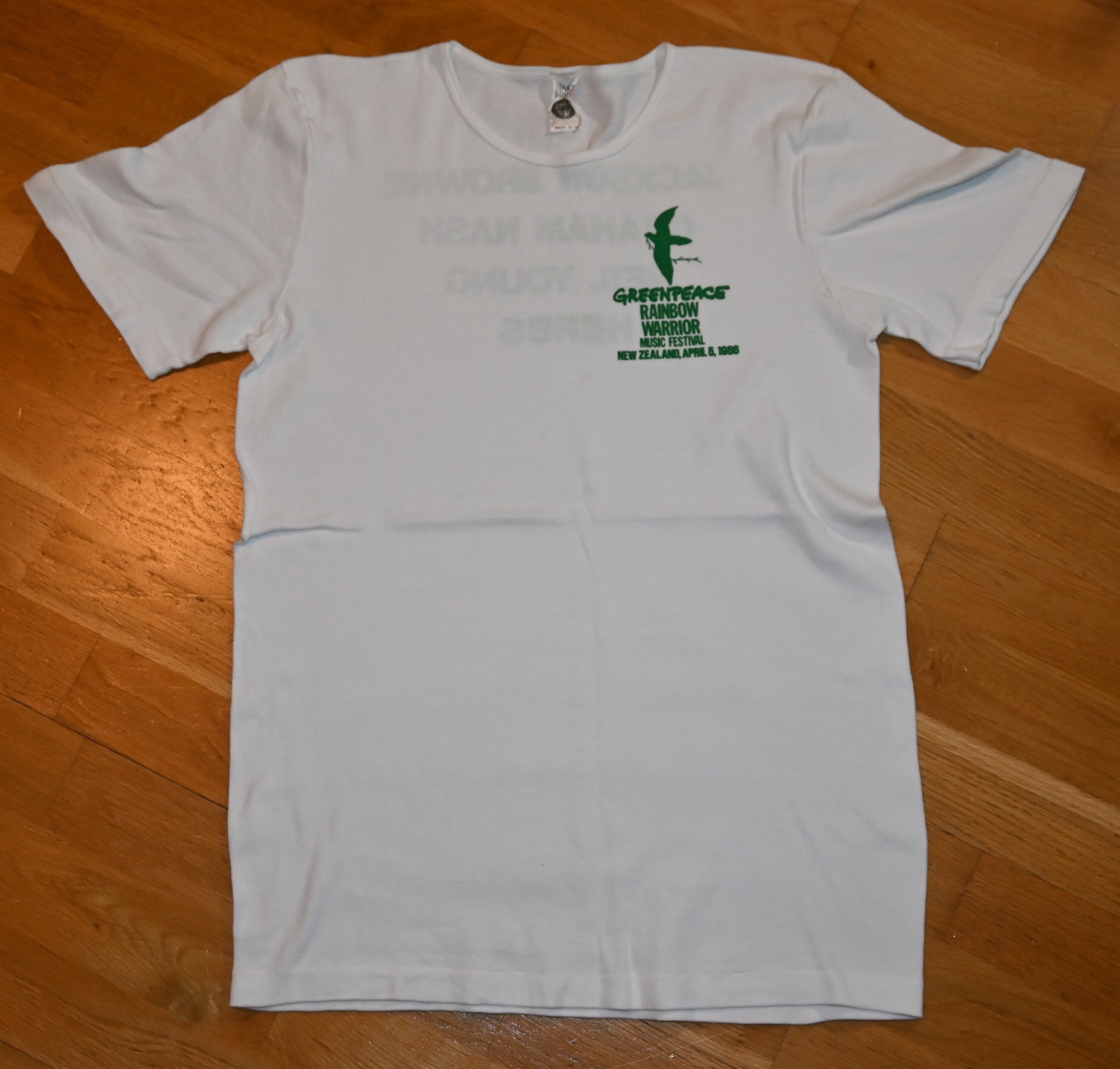 1986 GREENPEACE Music FEST Vintage Rare 80's Jackson Browne