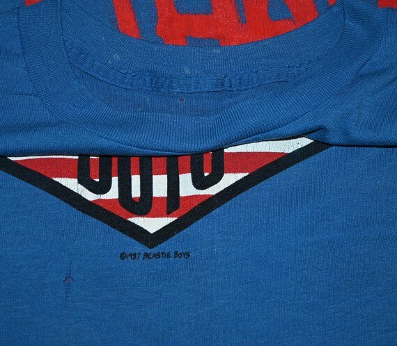 1987 BEASTIE BOYS Vintage Rare! Concert Tour Band Tee