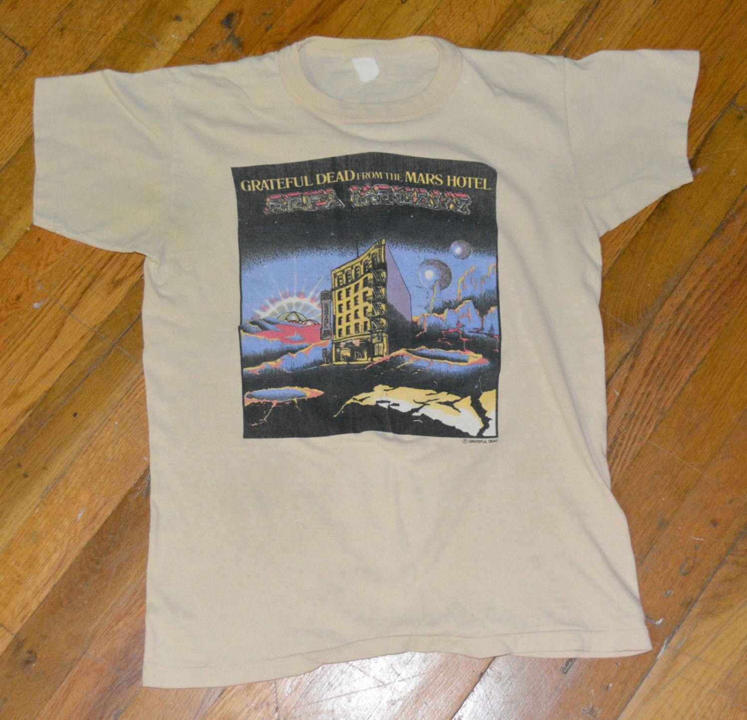 1974 the GRATEFUL DEAD Vintage 1970's Mars Hotel Concert Tour Rock
