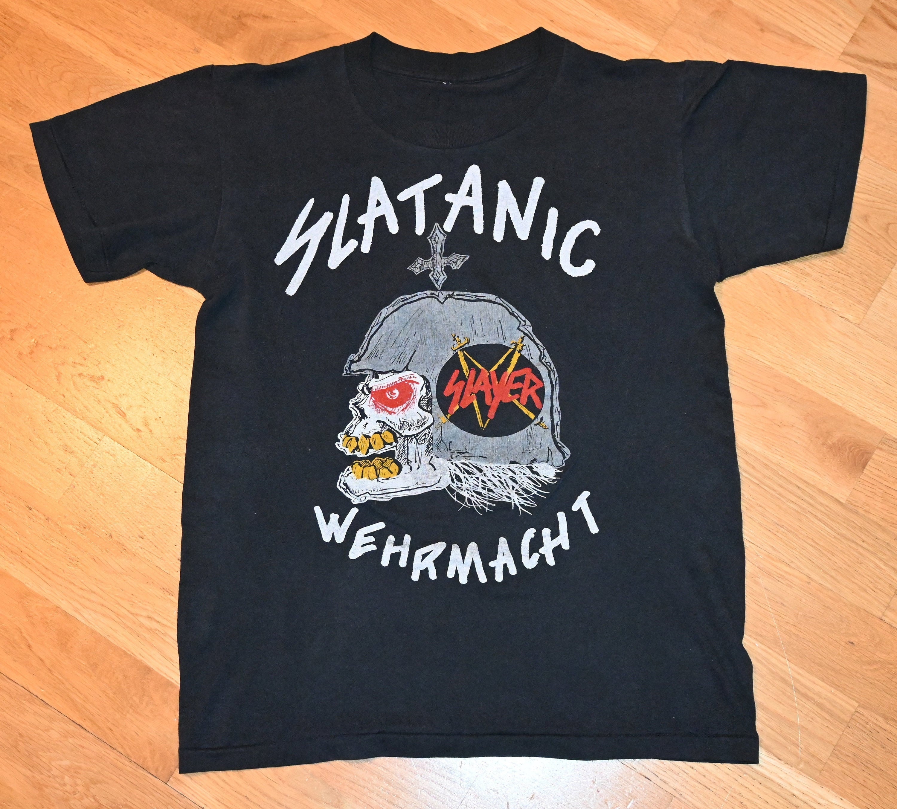 1985 SLAYER Vintage Rare! 80's Concert 85 Slaytanic TOUR 1985 SLAYER Vintage Rare! 80's Concert 85 Slaytanic TOUR