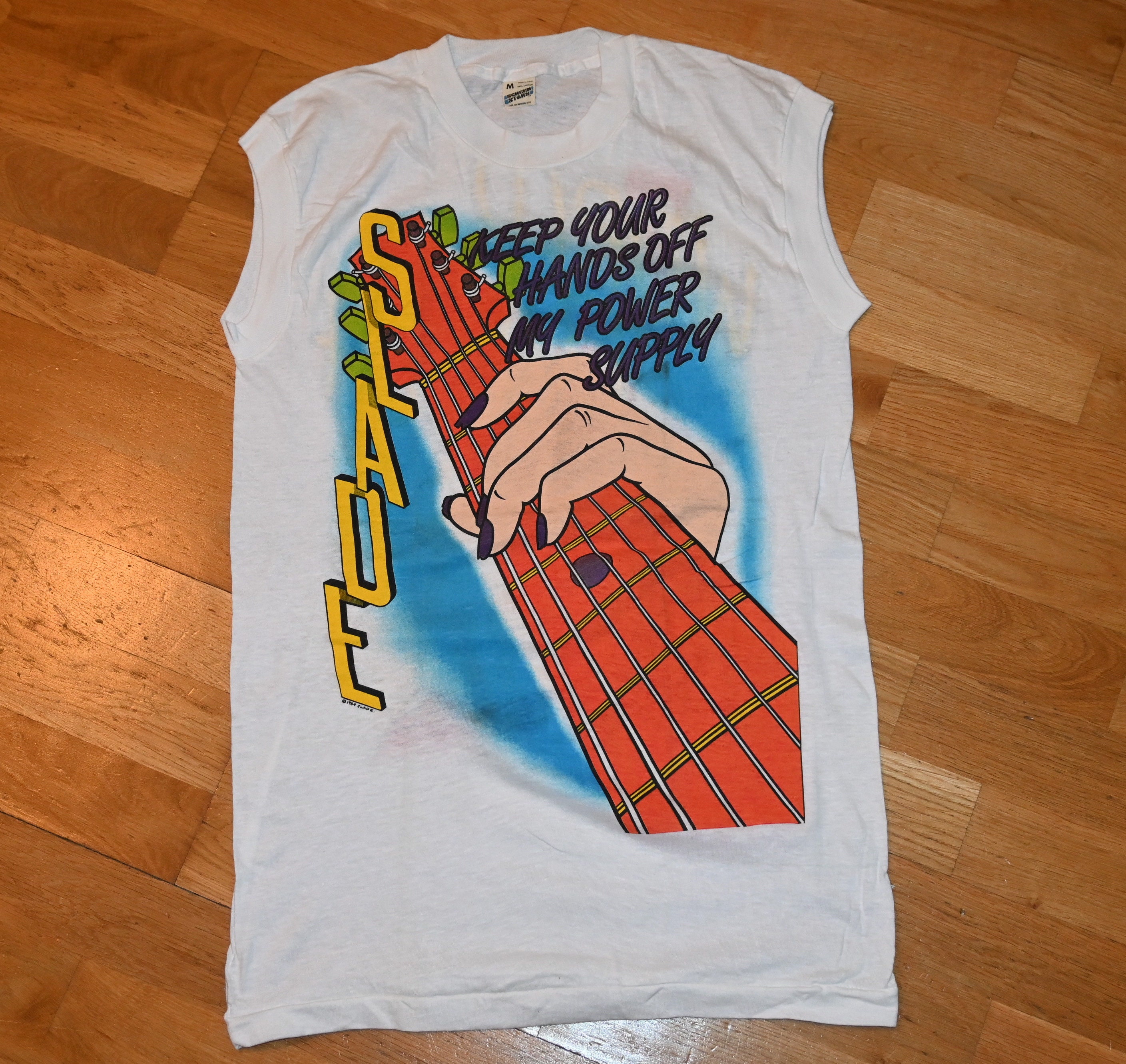 80sアメリカ製 デヴィッドボウイヴィンテージノースリーブTシャツ