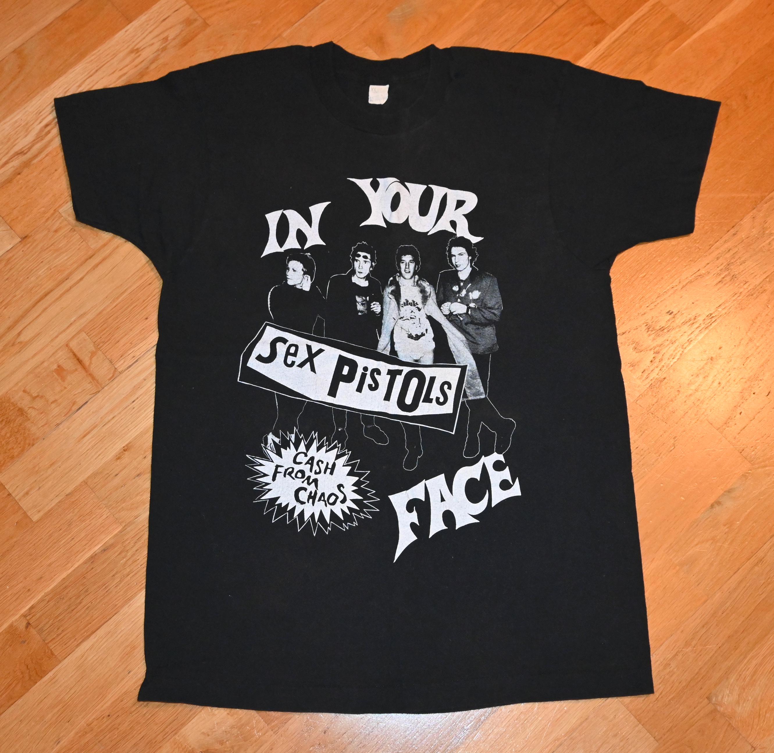 80年代セックスピストルズTシャツ【XL】vintageバンドteeシドビシャス