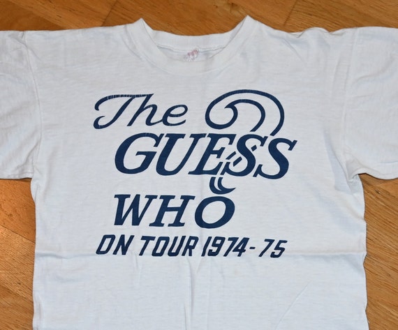 1974-75 THE GUESS WHO vintage original Rare conce… - image 1