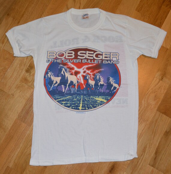 bob seger vintage t shirt