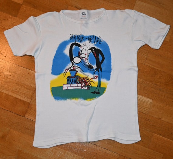 1980's PINK FLOYD Vintage Rare '80-'81 the Wall TOUR 1980's PINK FLOYD Vintage Rare '80-'81 the Wall TOUR