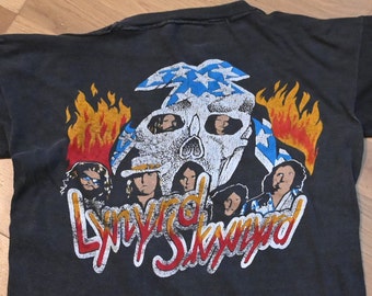 1970's LYNYRD SKYNYRD Vintage Rare Concert '76-77 Tour Original