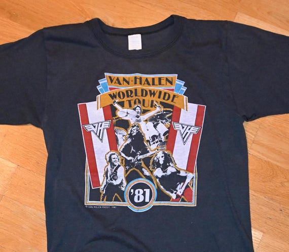 1981 VAN HALEN Vintage Original Rare 70
