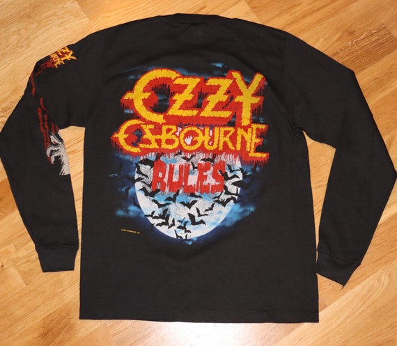 1984 OZZY OSBOURNE タトゥー Tシャツ ヴィンテージ レア