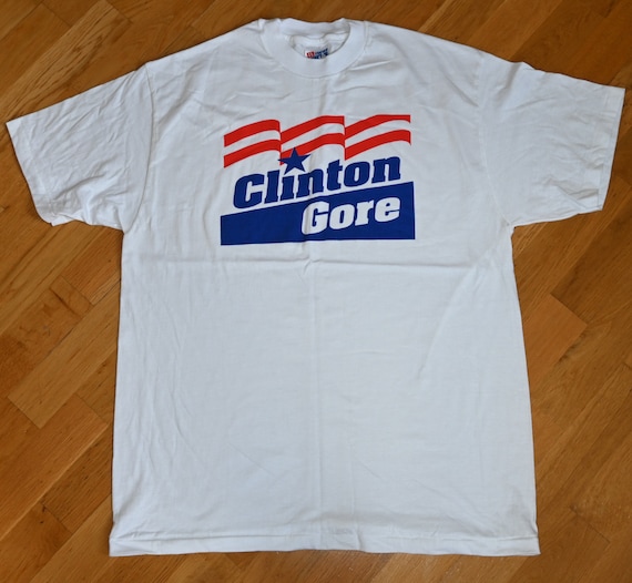 Clinton Gore '92 Democratic Election Vintage Political Gift T-Shirt Clinton Gore '92 Democratic Election Vintage Political Gift T-Shirt