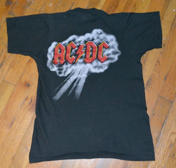 1980-81 AC/DC vintage concert tour rare original rock… - Gem