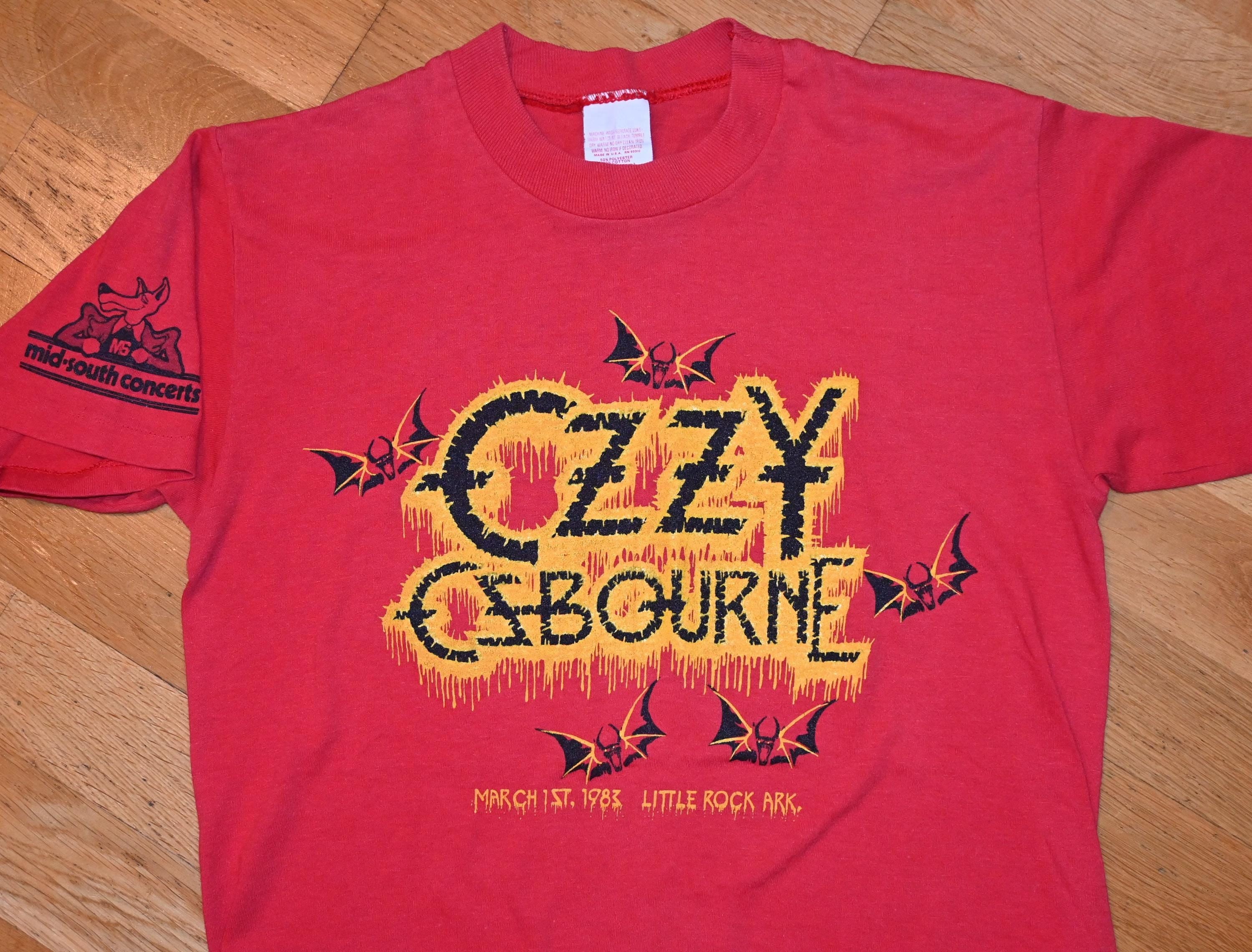 Ozzy Osbourne 1981 Tour Tee - Etsy