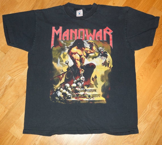 1994 MANOWAR ヴィンテージ レア コンサート ツアー Tシャツ