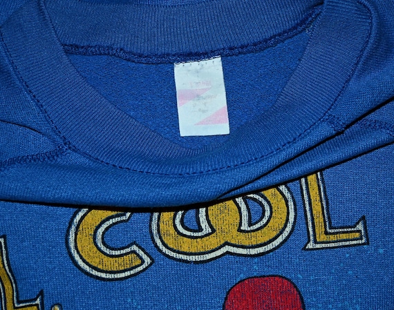 1980's LL COOL J Sweatshirt Vintage Rare Hip-hop Rap Concert Tour