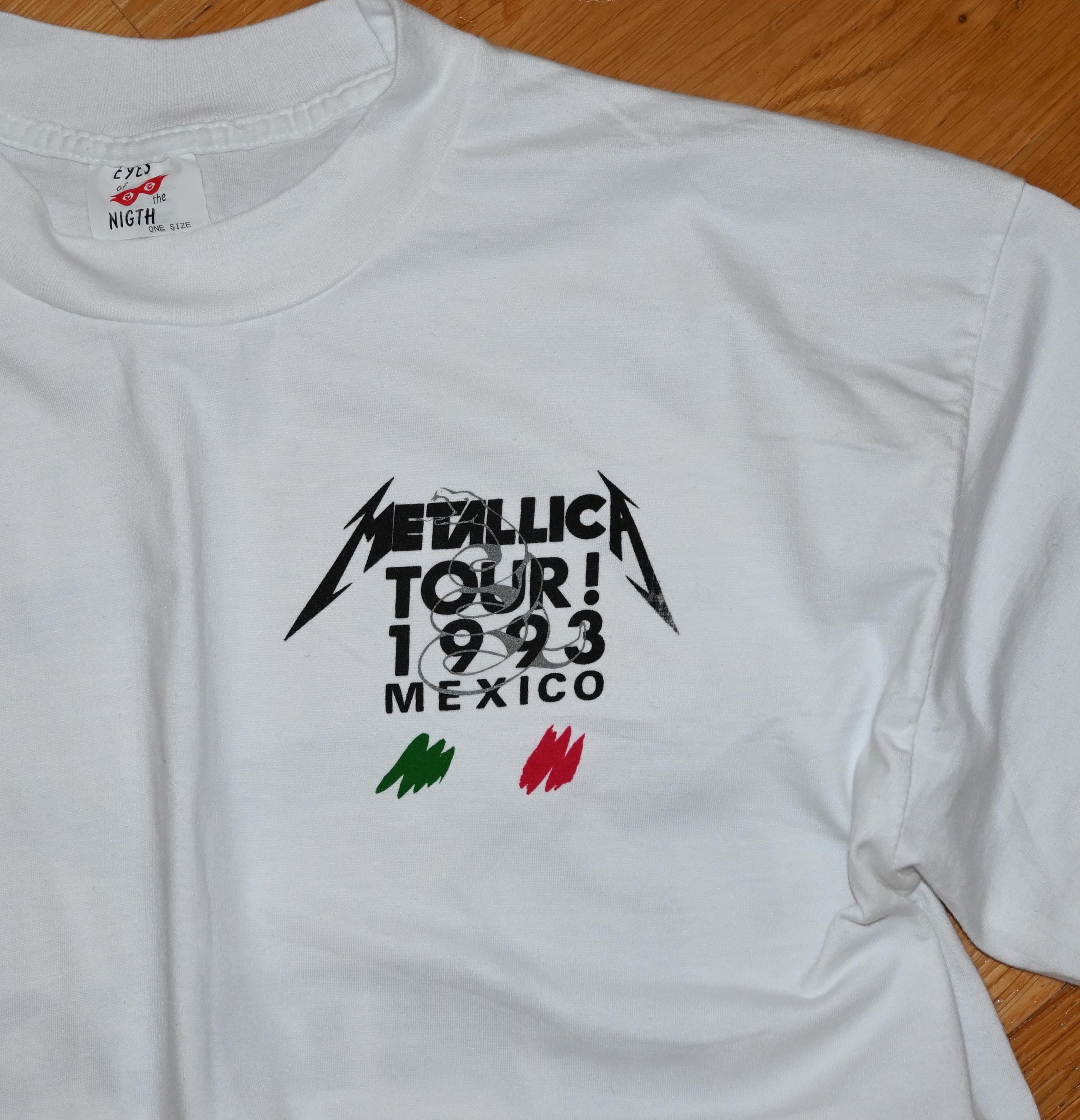 LLCA Tシャツ メタリカ 1993 90S Metallica 1993 T Shirt - Etsy