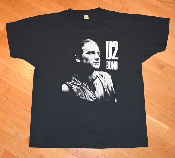 1980's U2 - BONO Vintage Original Rare! 80's Tour Rock Concert