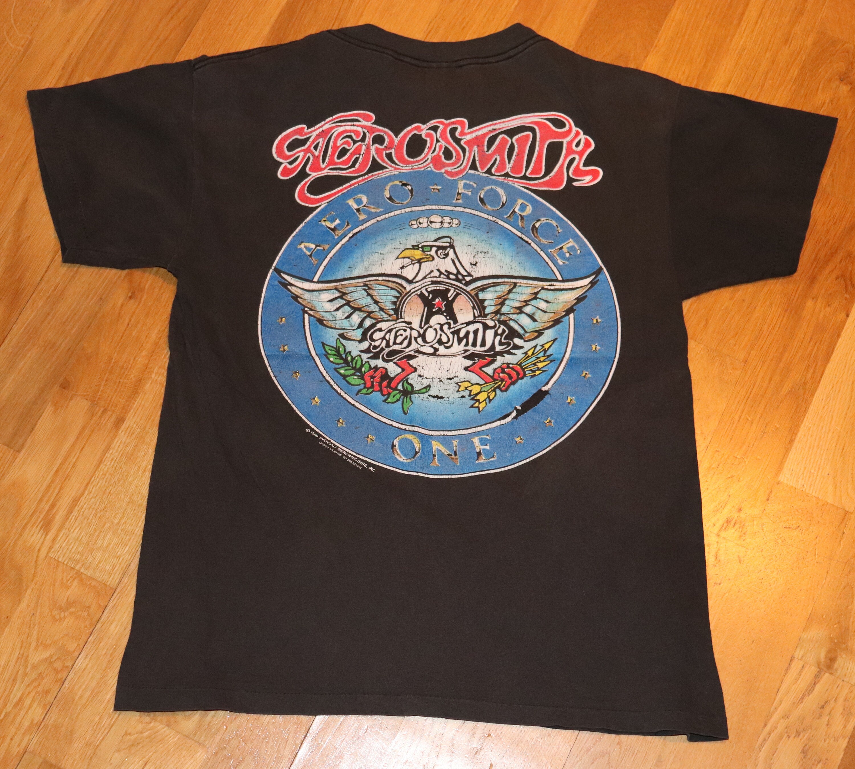1980's AEROSMITH Vintage Concert Tee 1989 Tour Rare Etsy