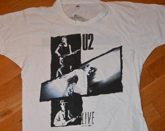Vintage 1987 U2 the Joshua Tree Album Promo T Shirt Rare - Etsy