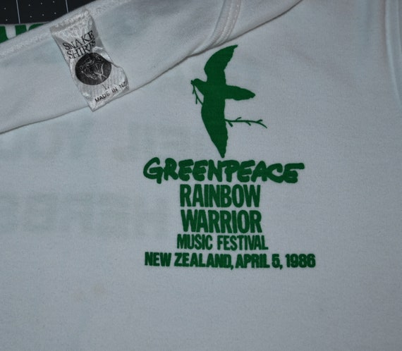 Jackson Browne Neil Young Nash GP シャツ 1986 GREENPEACE Music FEST Vintage Rare 80's Jackson Browne