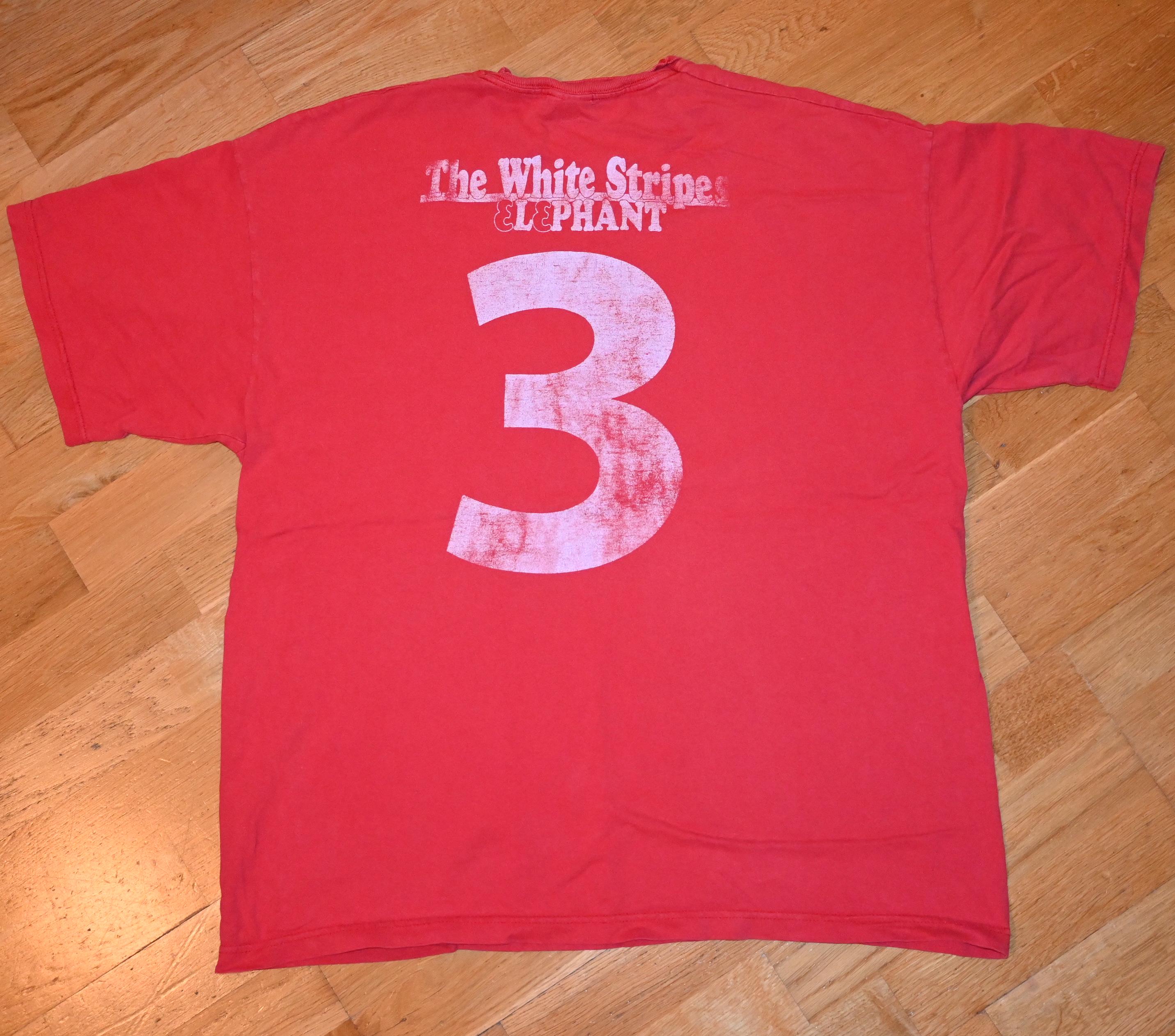 2000's THE White Stripes Vintage Y2K 2003 Elephant Garage Rock