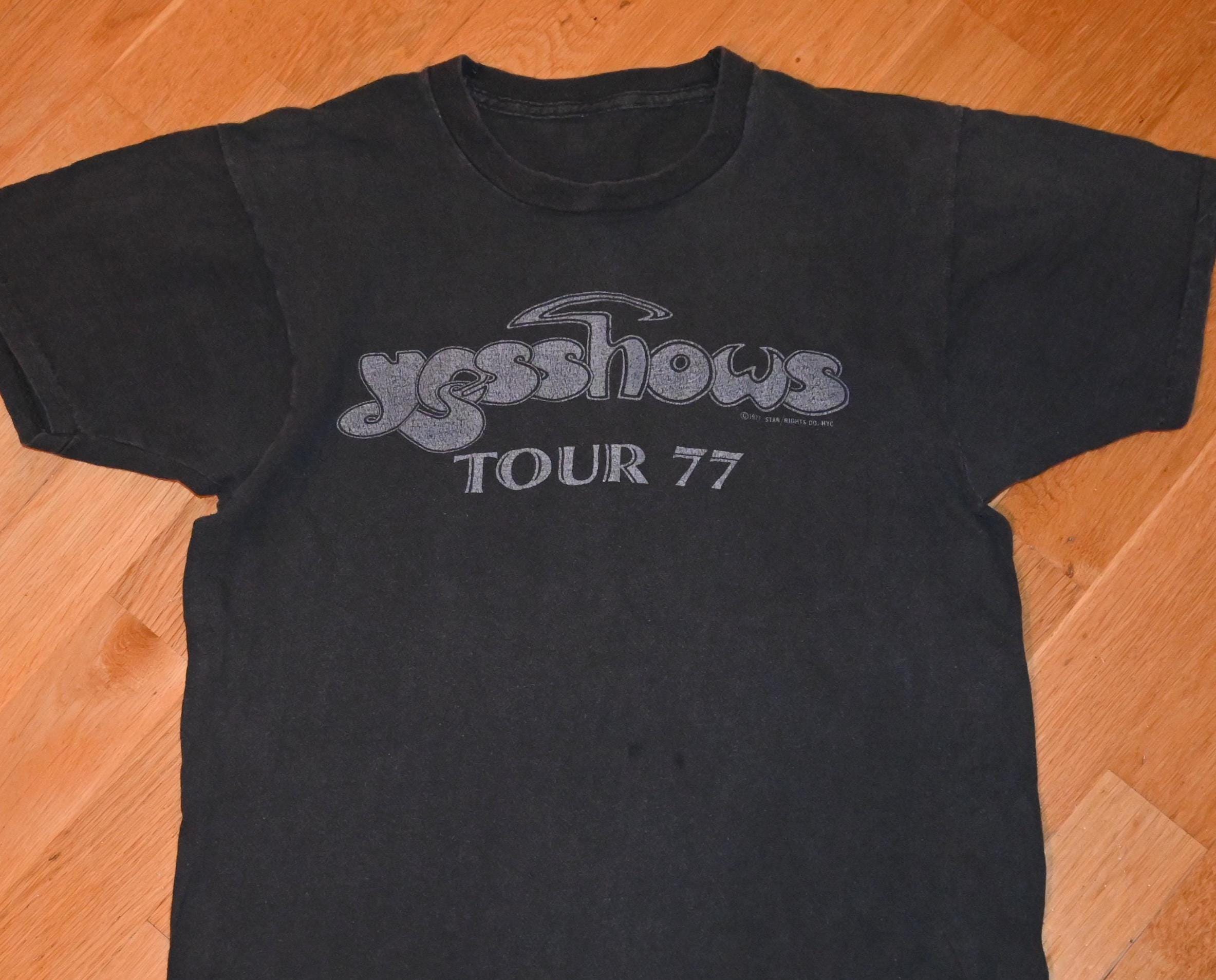 Yes Band T Shirt 1977 - Etsy