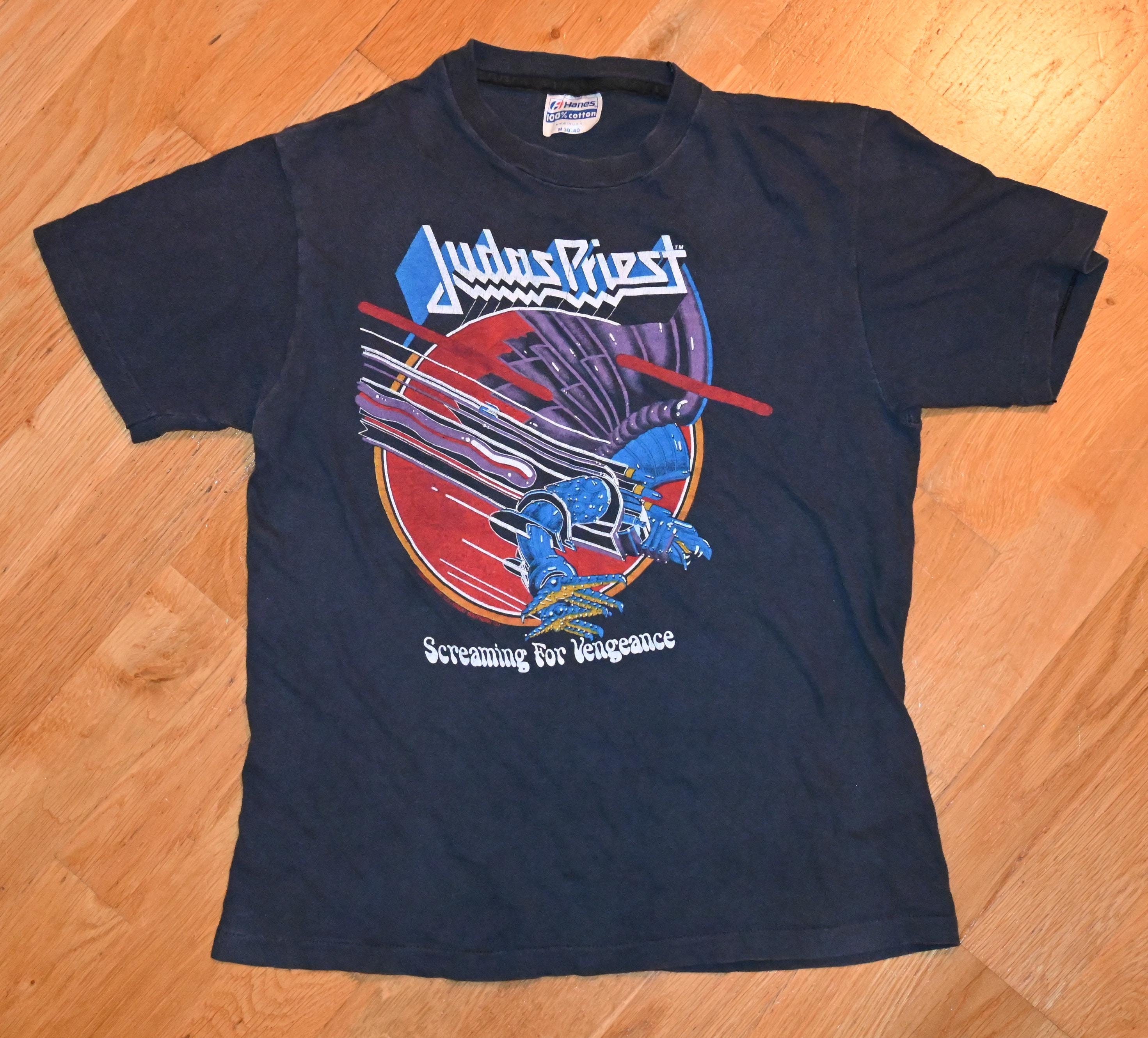 Vintage Judas Priest T Shirt - Etsy