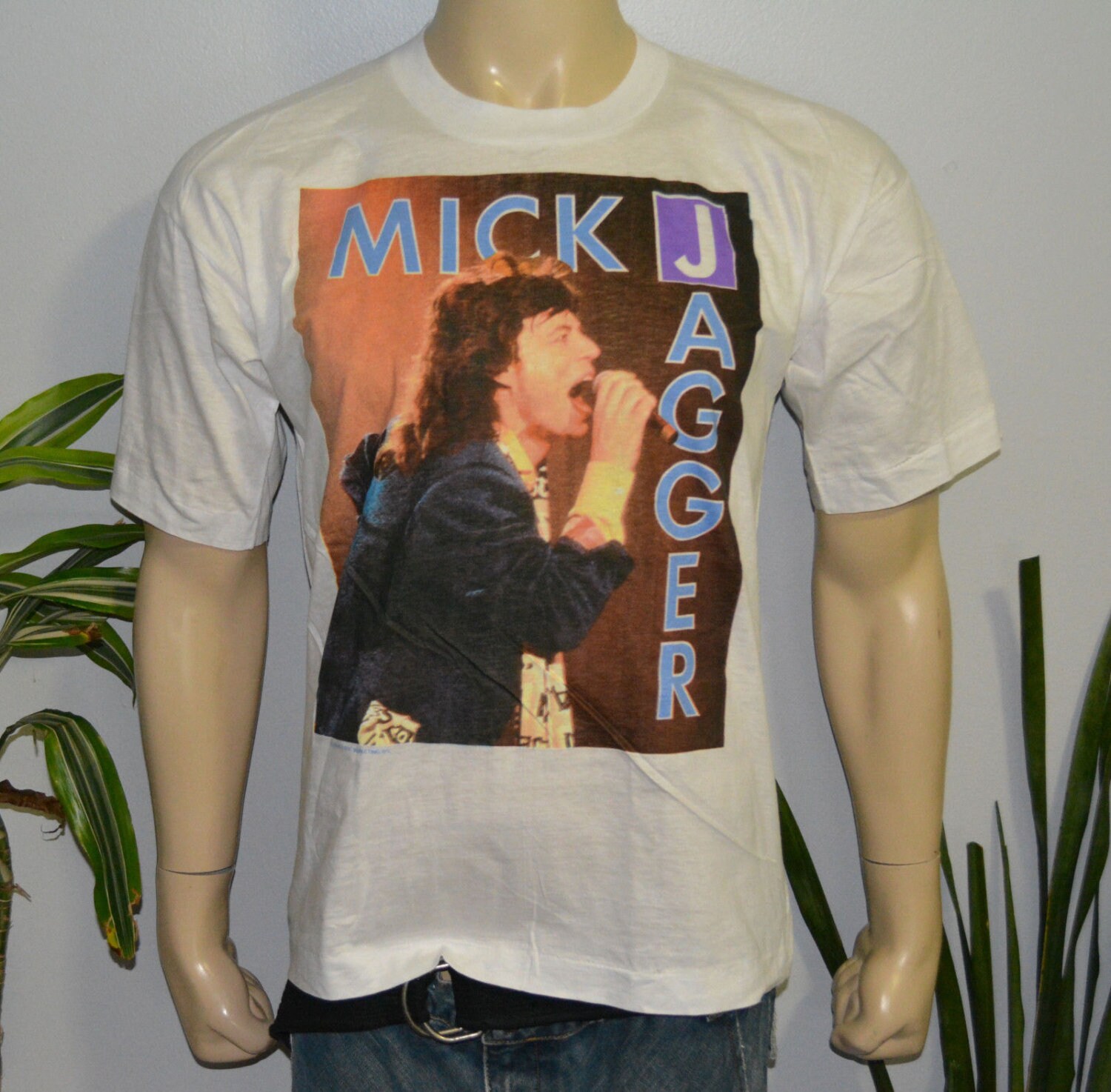 1988 MICK JAGGER the Rolling Stones Vintage Concert Original
