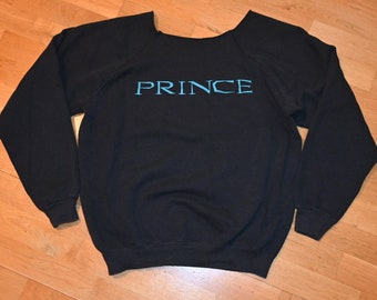 1980's PRINCE vintage Rare 1988 LoveSexy TOUR rare original concert sweatshirt (XL) X-Large vtg rock funk soul r&b music shirt GiFT