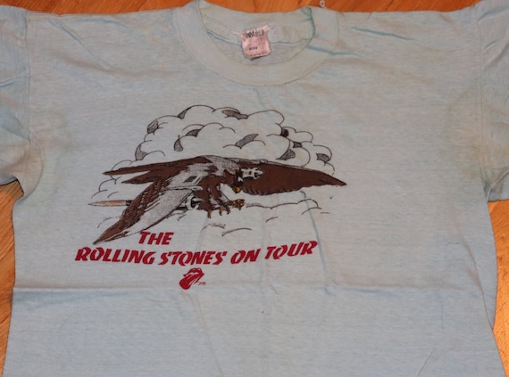 Rolling stones 1975 tour t cheap shirt