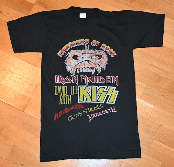 1988 MONSTERS of ROCK Tour - Iron Maiden, Guns N' Roses, Kiss