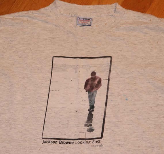 レア Jackson Browne コンサート Tシャツ 1996 1990's JACKSON BROWNE Vintage Rare 1996 Tour Rock Concert