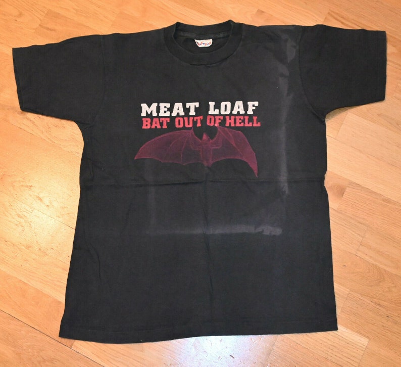 1977 MEAT LOAF Meatloaf Bat Out of Hell vintage concert tour Etsy