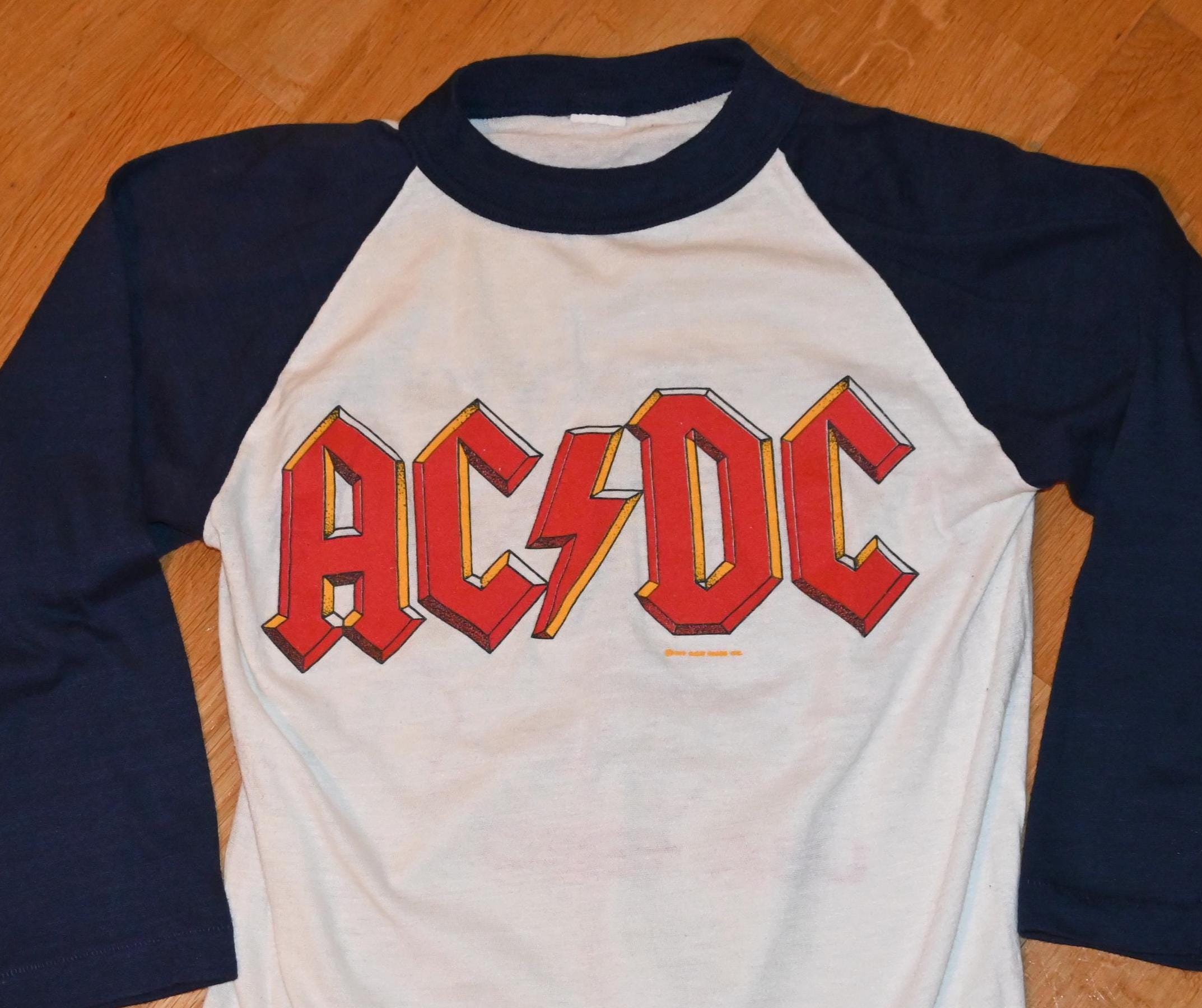 Rare Acdc Shirt - Etsy
