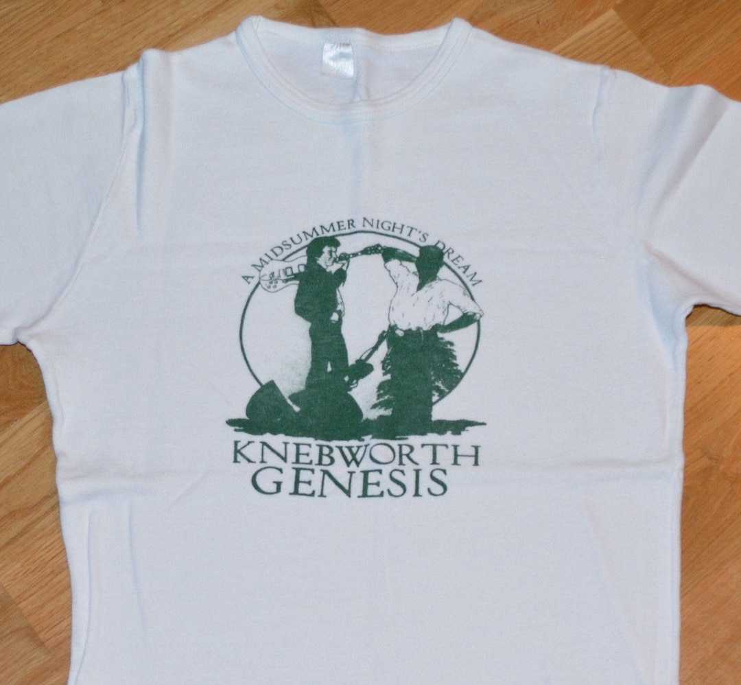 1978 Genesis at KNEBWORTH UK Concert Rare Vintage T-shirt Tom - Etsy