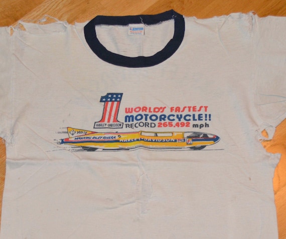 1970's HARLEY DAVIDSON #1 Vintage 1971 World's Fastest 1970's HARLEY DAVIDSON #1 Vintage 1971 World's Fastest