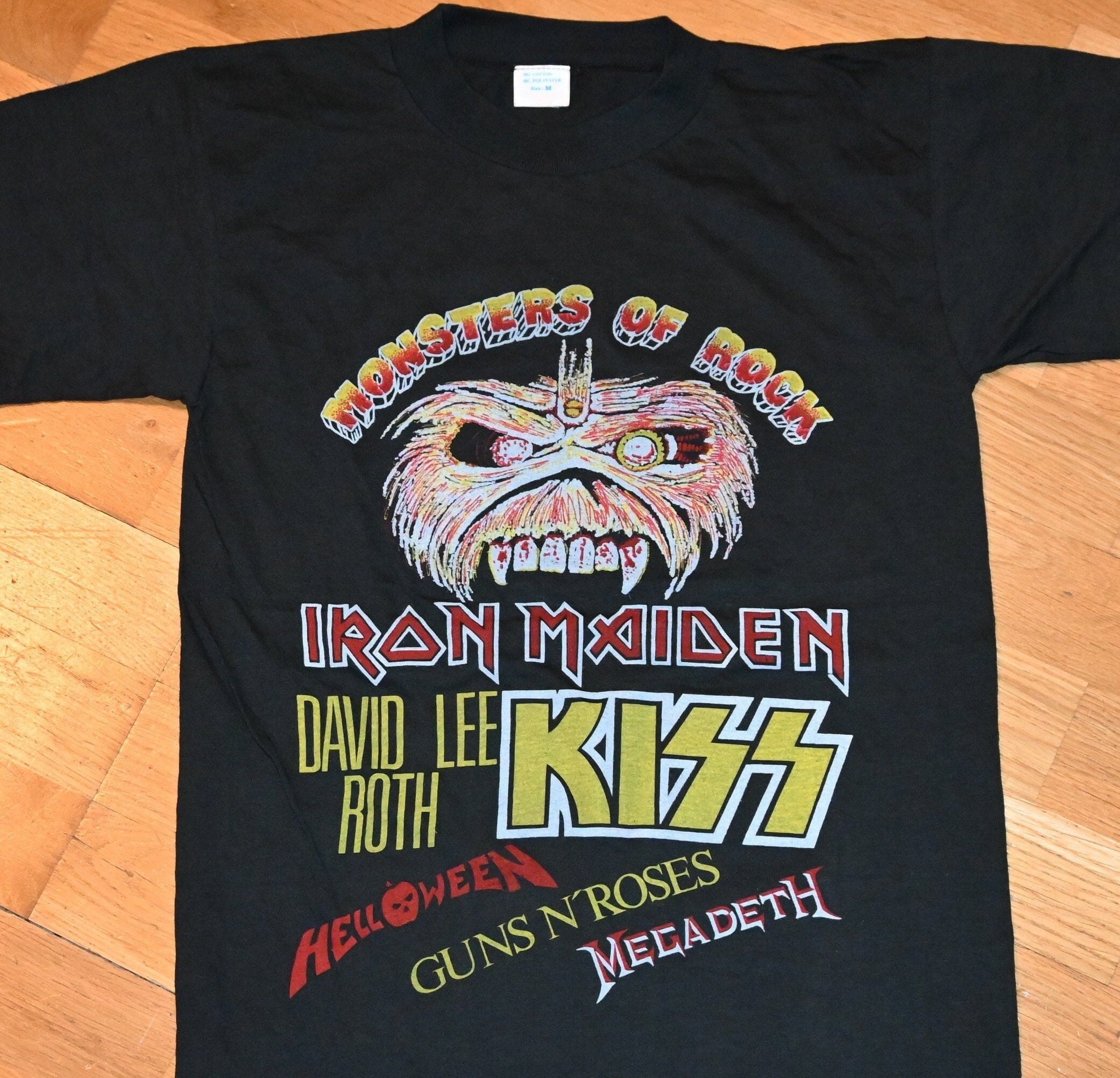 1988 MONSTERS of ROCK Tour - Iron Maiden, Guns N' Roses, Kiss