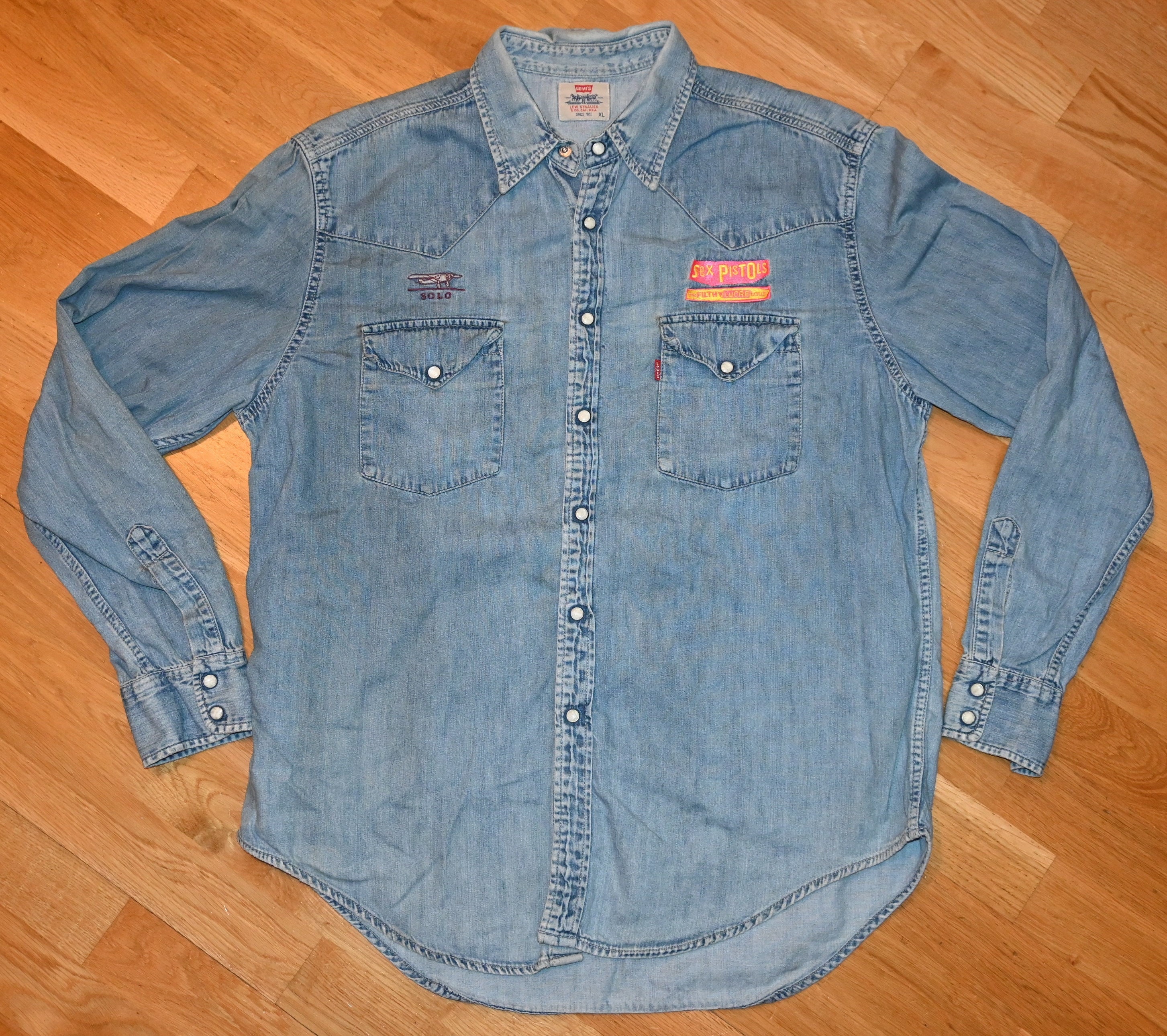 1996 SEX Pistols Vintage Levis Denim 