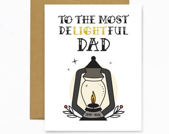 Most Delightful Dad (Father's Day Card)