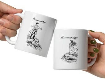 Wuthering Heights Heathcliff & Cathy Mug –  Coffee Cup