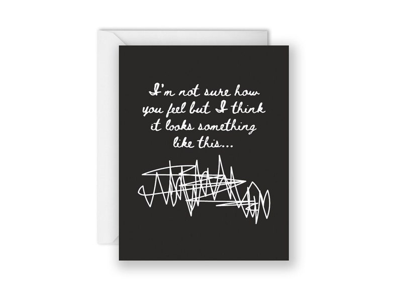 Not Sure How You Feel Scribble Card image 1