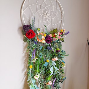Floral Dream Catcher MADE TO ORDER