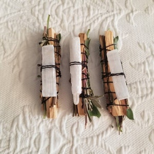 Palo Santo, Lavender and Sage Smudge Cleansing Meditation Stick