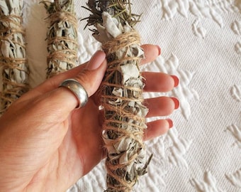 Sage, Lavender and Rosemary Smudge Stick