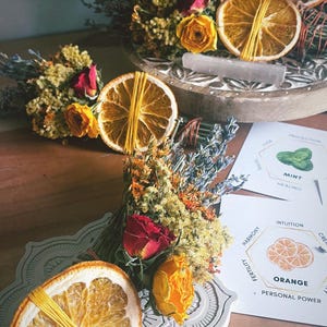 Wholesale - Orange, Mint, and Lavender  Smudge stick Bulk Listing of 75