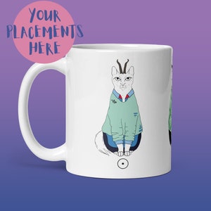 Custom Sun Moon and Rising Astrology Mug - Big 3 custom Astrology Mug
