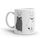 Sci-Fi Cats in Uniforms Coffee Mug